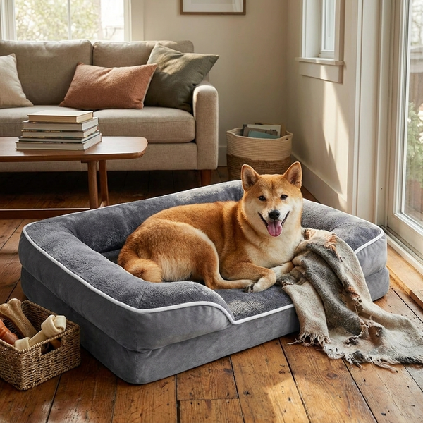 Orthopedic Memory Foam Pet Bed