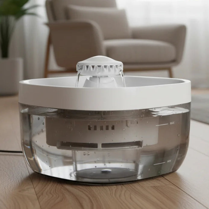Ultra-Quiet Pet Water Fountain (1.85 Gal)
