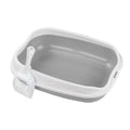 Splash-Proof Semi-Enclosed Cat Litter Box