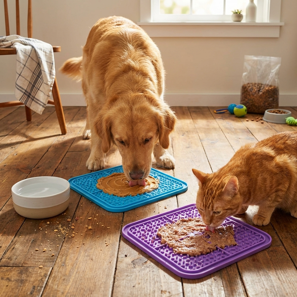 Calming Lick Mat & Slow Feeder